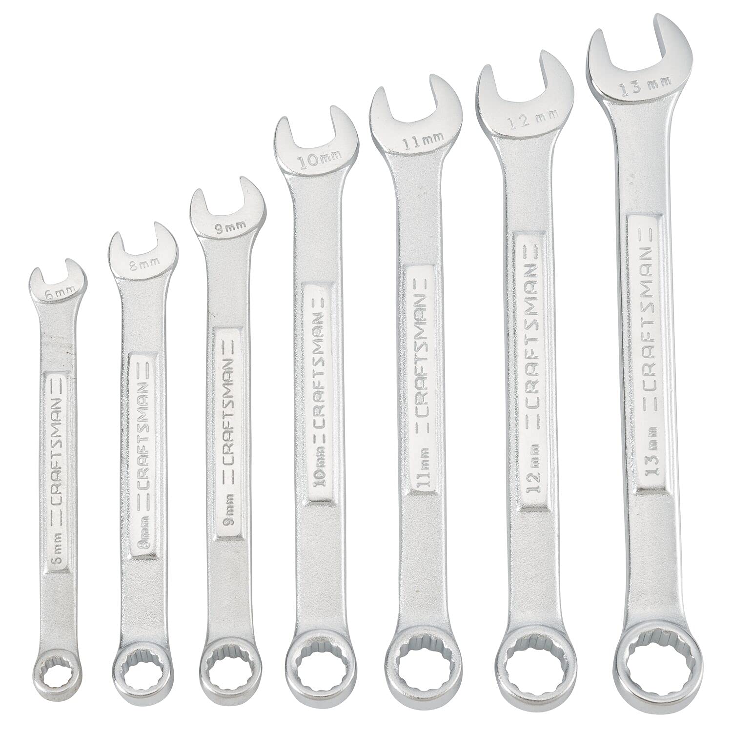 CRAFTSMAN MM WRENCH SET IN POUCH, 7PC (CMMT21086)