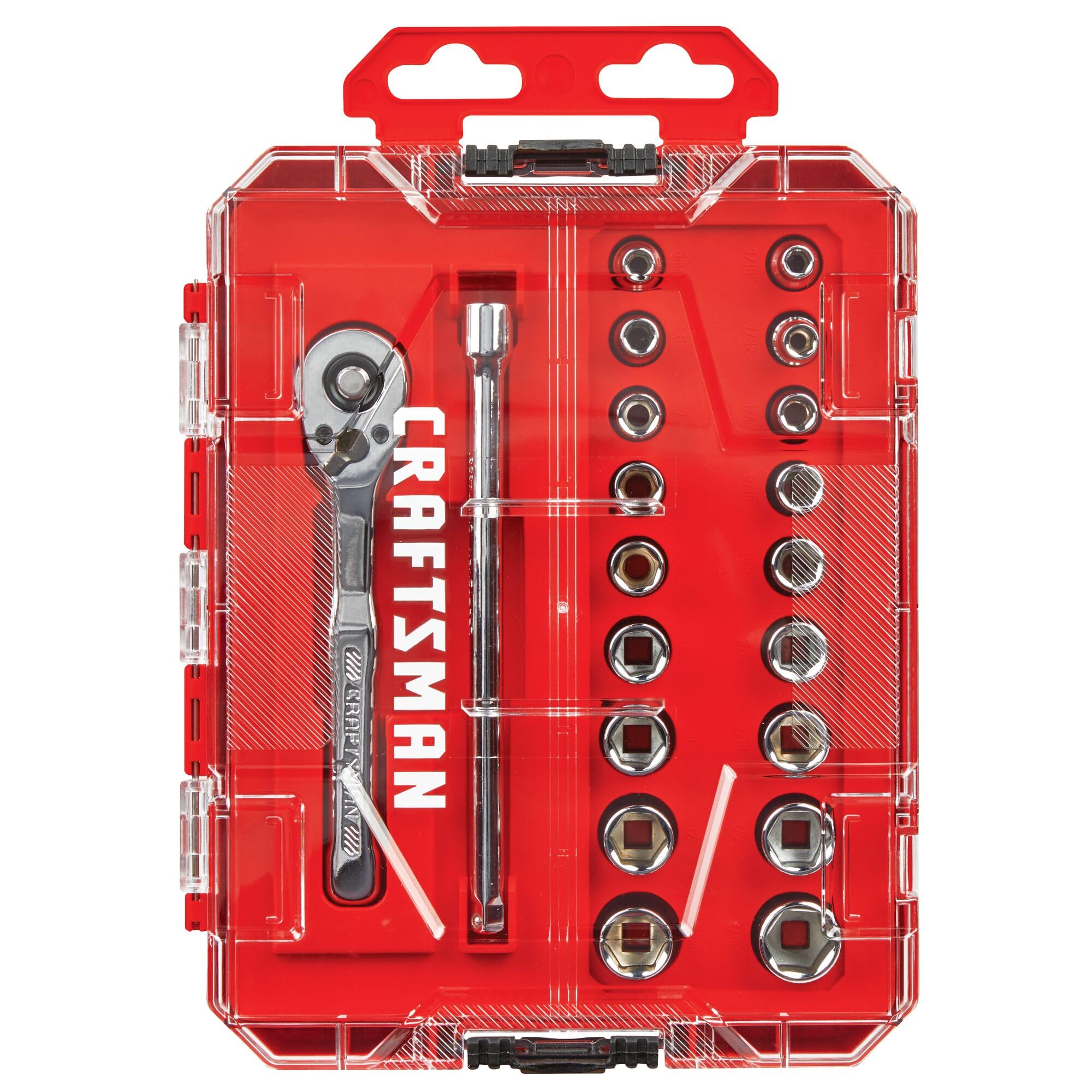 113-craftsman-mechanics-tool-set-1-4-inch-drive-20-piece-cmmt12108-4.jpg CRAFTSMAN Mechanics Tool Set, 1/4 Inch Drive, 20 Piece (CMMT12108)