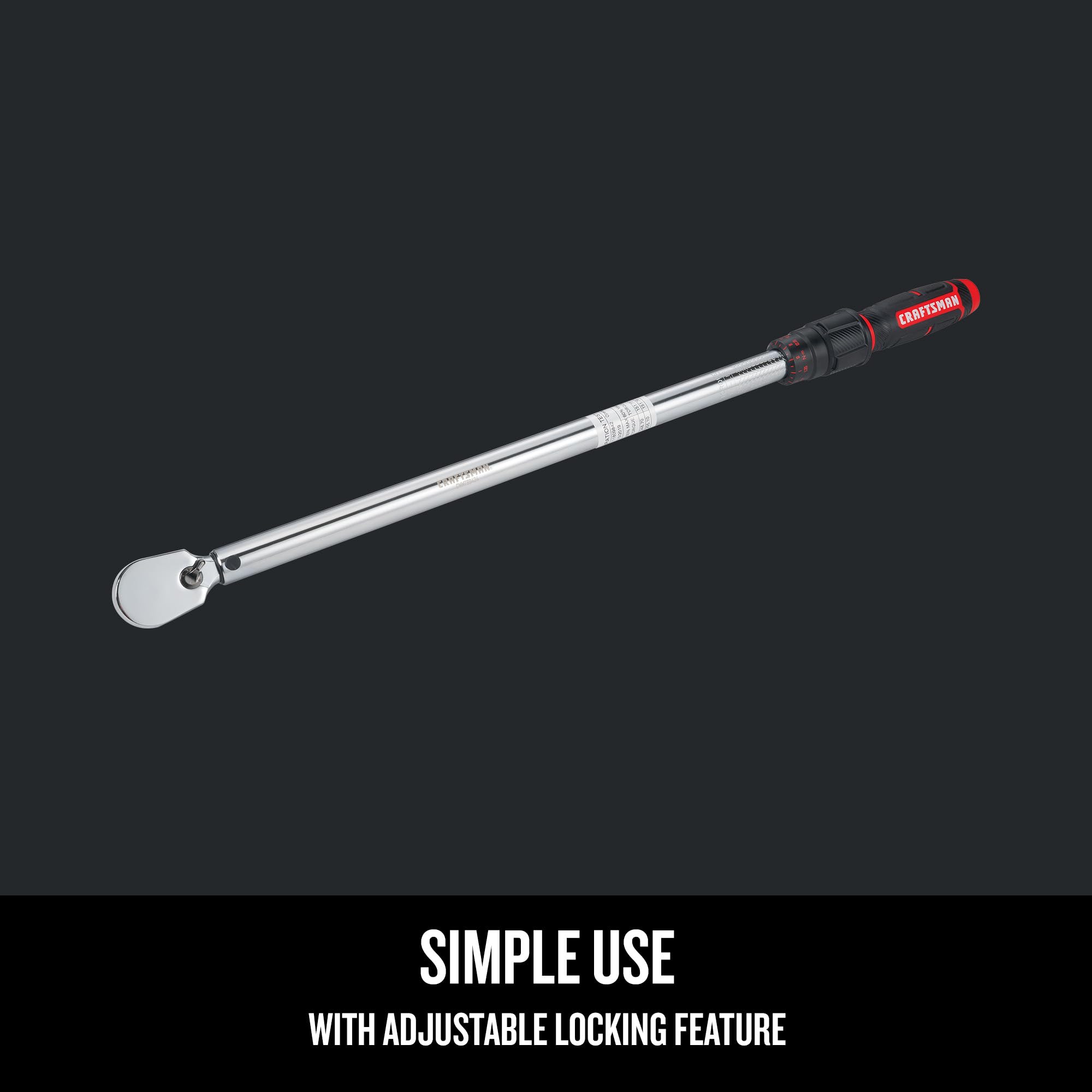 125-craftsman-torque-wrench-1-2-drive-50-250-ft-lb-cmmt99434-3.jpg CRAFTSMAN Torque Wrench, 1/2" Drive, 50-250 FT-LB (CMMT99434)