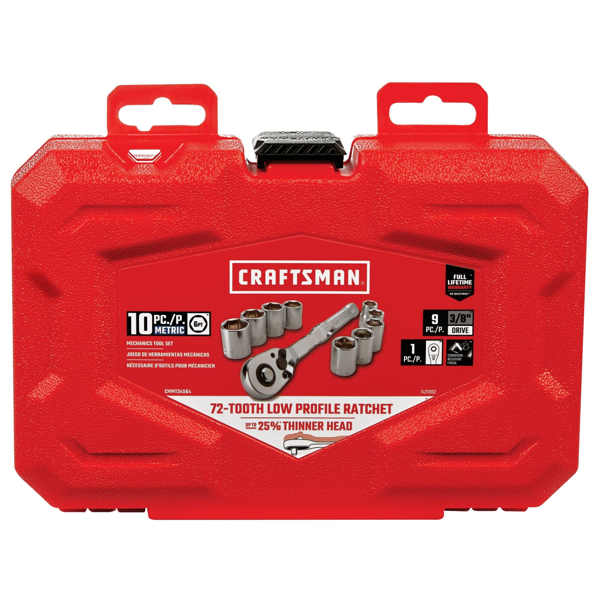 143-craftsman-mechanics-tool-set-metric-3-8-inch-drive-10-piece-cmmt34564-5.jpg CRAFTSMAN Mechanics Tool Set, Metric, 3/8 Inch Drive, 10 Piece (CMMT34564)