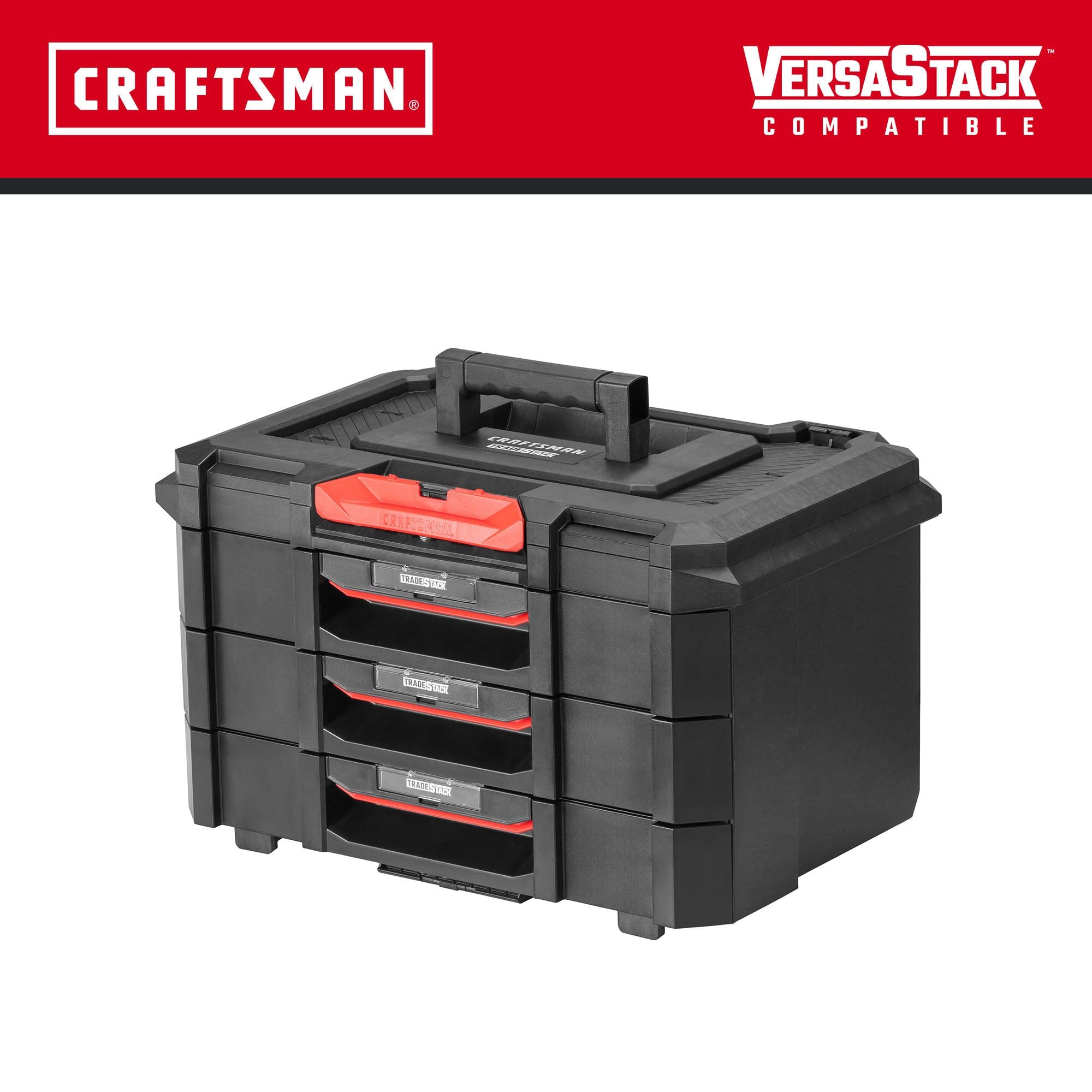 CRAFTSMAN Tradestack 3 Drawers Unit (CMST21405)