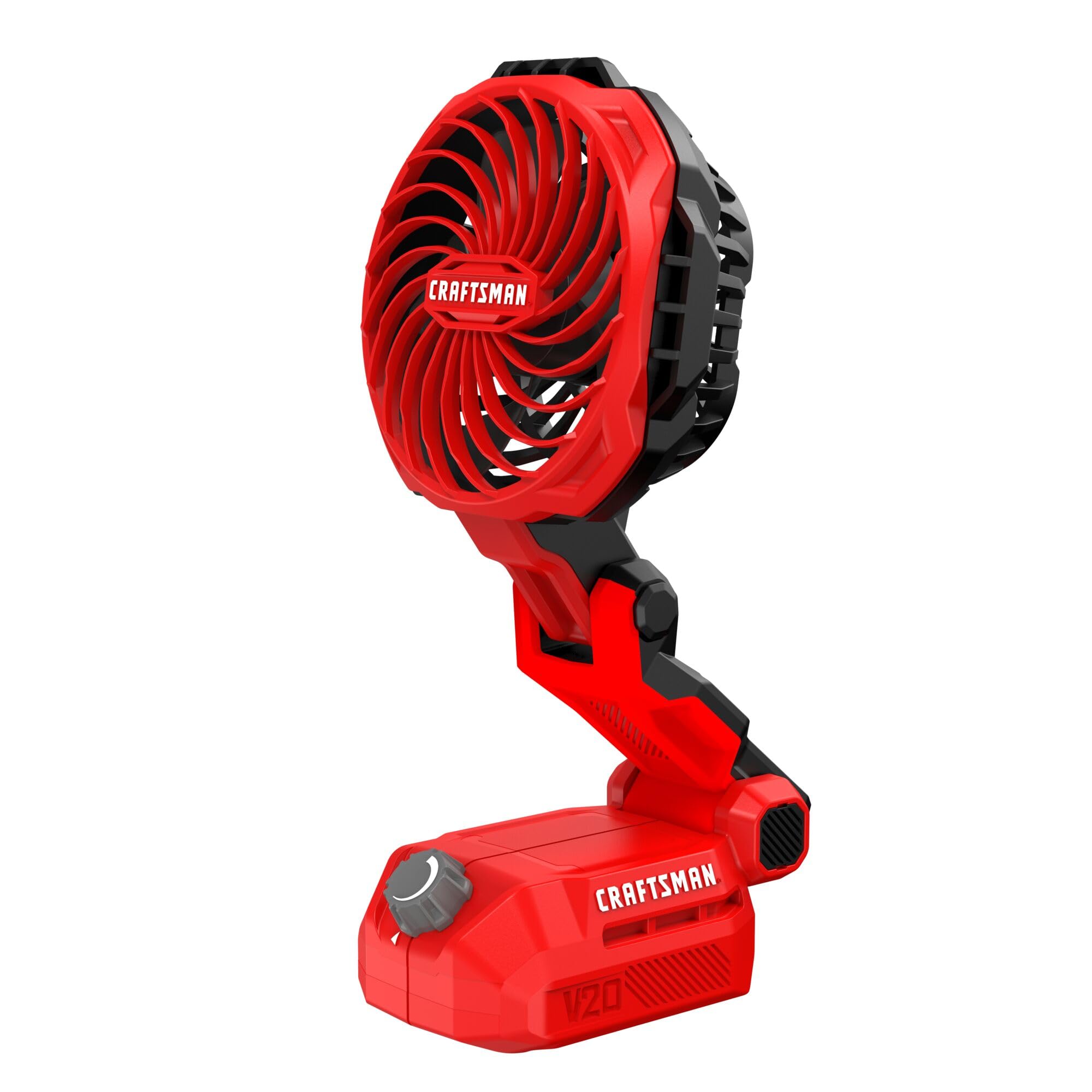 CRAFTSMAN V20 Cordless Personal Fan, Compact and Collapsible, Bare Tool Only (CMCE010B)
