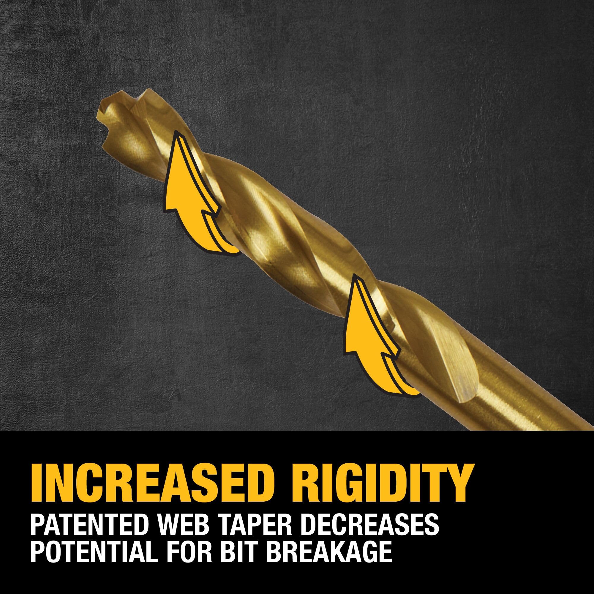 265-dewalt-drill-bit-set-titanium-nitride-coated-14-piece-dw1354-4.jpg DEWALT Drill Bit Set, Titanium Nitride Coated, 14-Piece (DW1354)