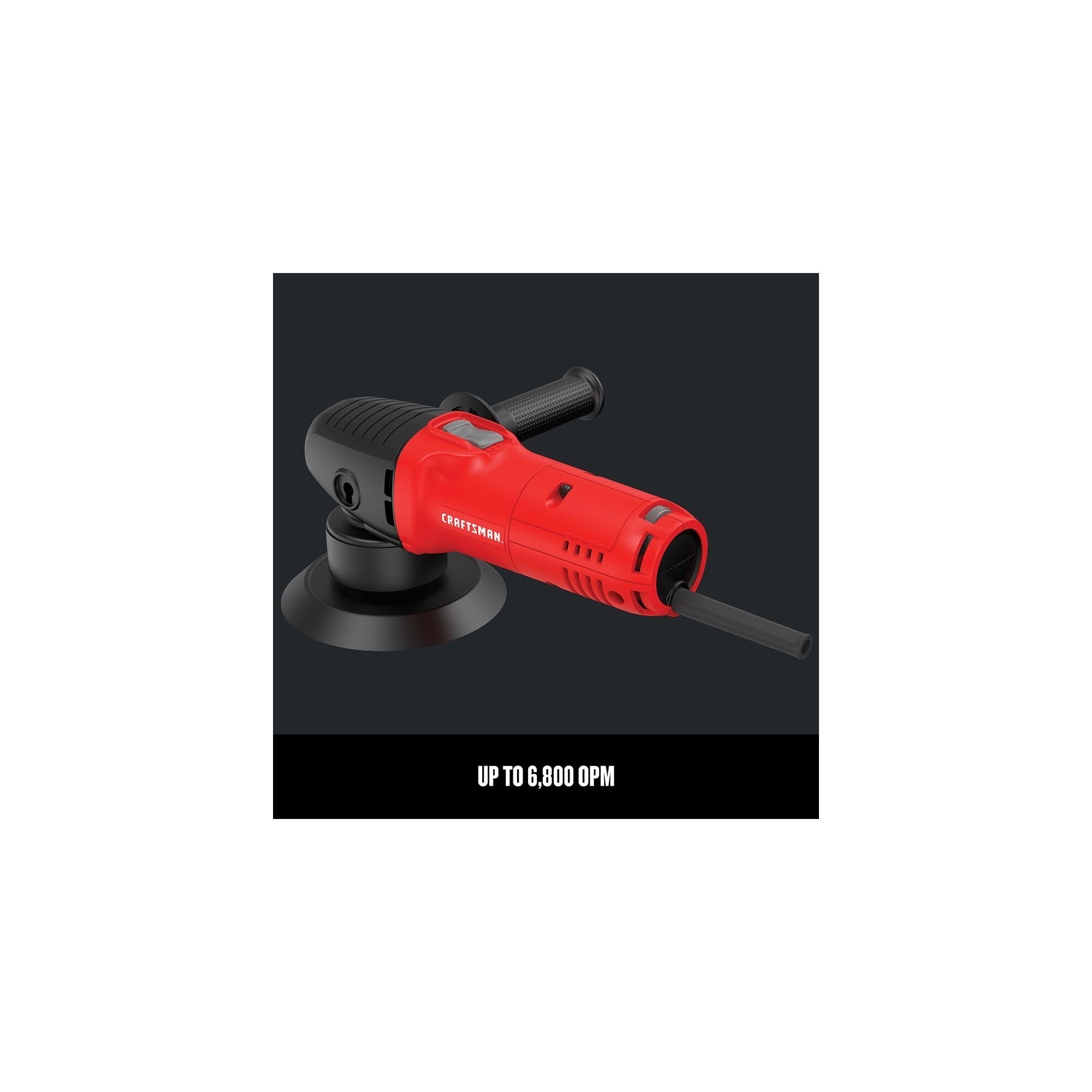 31-craftsman-polisher-variable-speed-random-orbit-6-inch-cmee145-4.jpg CRAFTSMAN Polisher, Variable-Speed, Random Orbit, 6-Inch (CMEE145)