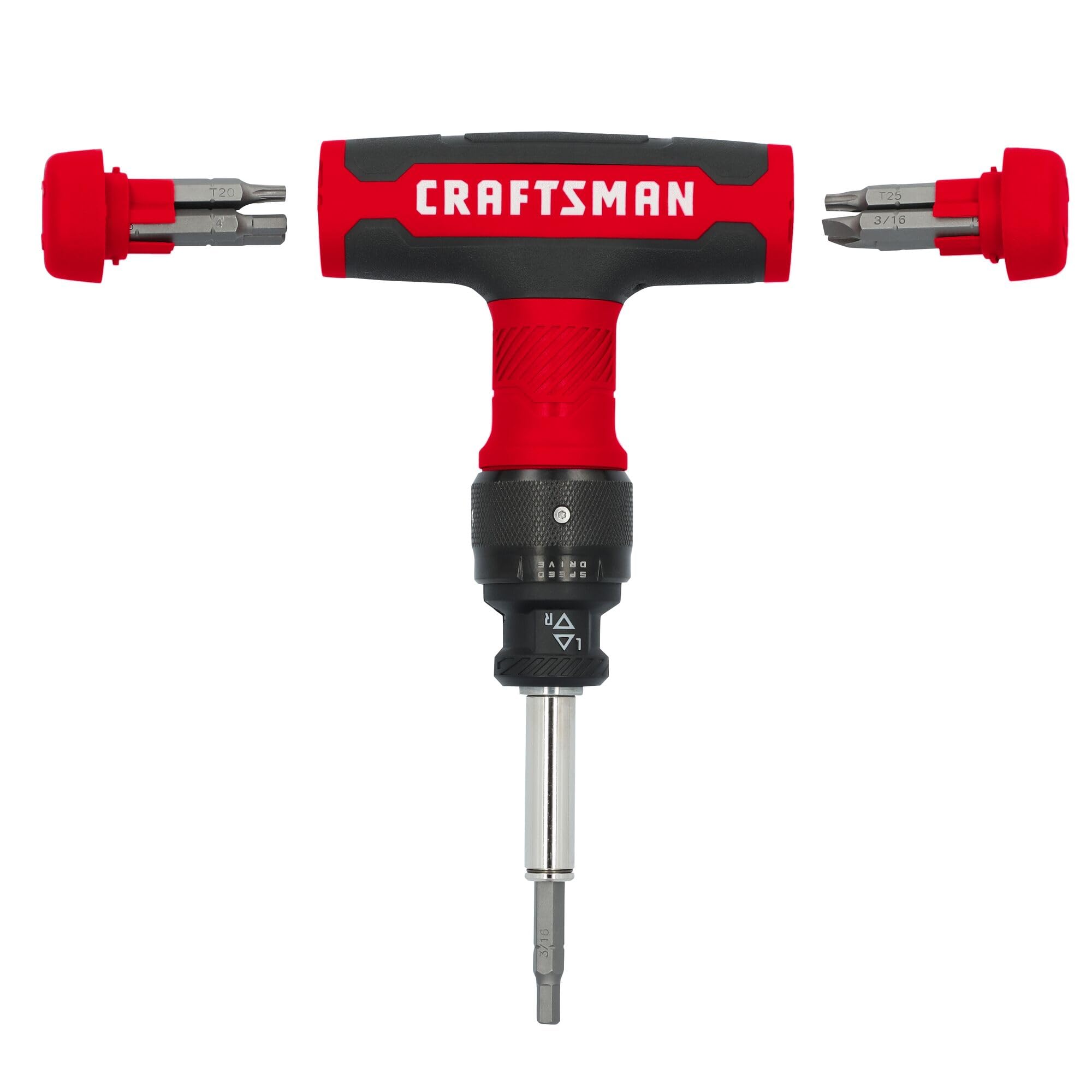 CRAFTSMAN 13 Piece Speeddrive Ratcheting T-Handle Set (CMHT68135)