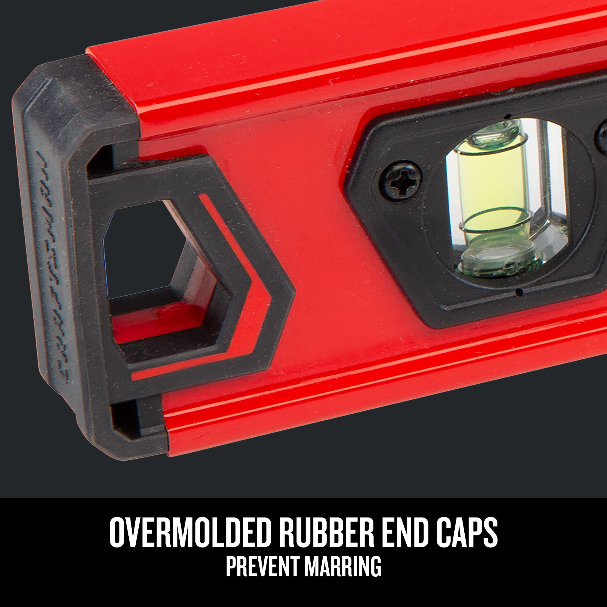 39-craftsman-torpedo-level-9-inch-with-shock-absorbing-end-caps-cmht82390-5.jpg CRAFTSMAN Torpedo Level, 9 Inch, With Shock Absorbing End Caps (CMHT82390)