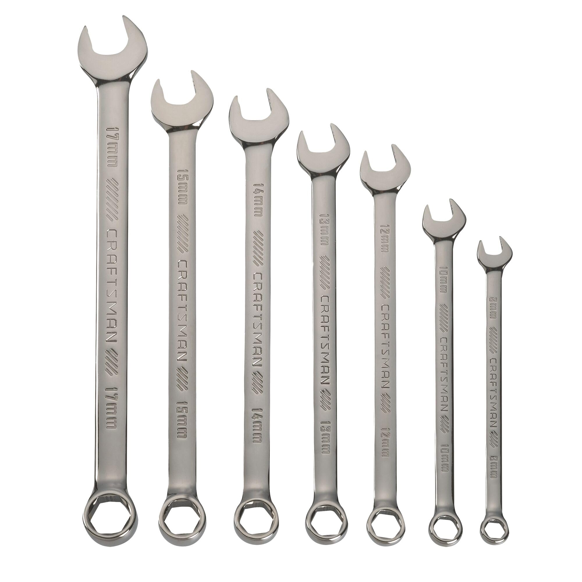 CRAFTSMAN OVERDRIVE 7-Piece Metric Wrench Set (CMMT87807)