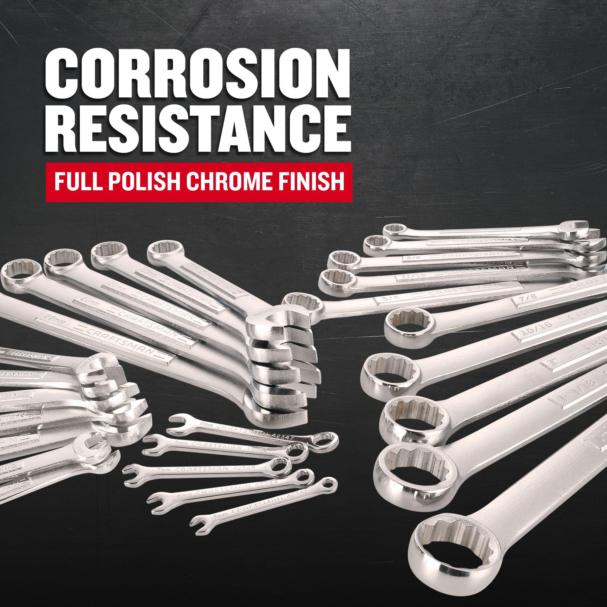 CRAFTSMAN Wrench Set, SAE / Metric, 32-Piece (CMMT12080)