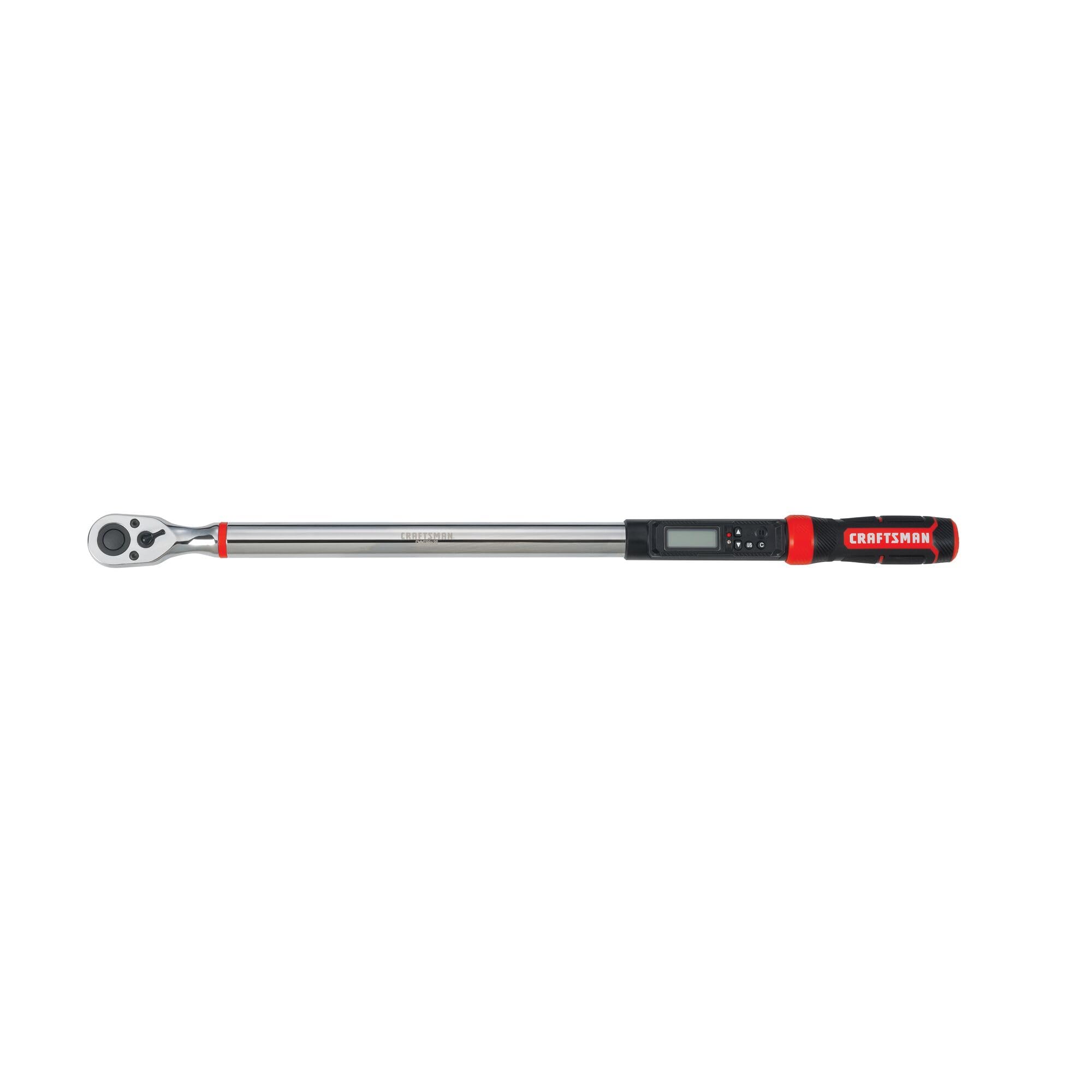 CRAFTSMAN Digital Torque Wrench, SAE, 1/2-Inch, 50-250 FT-LB, (CMMT99436)