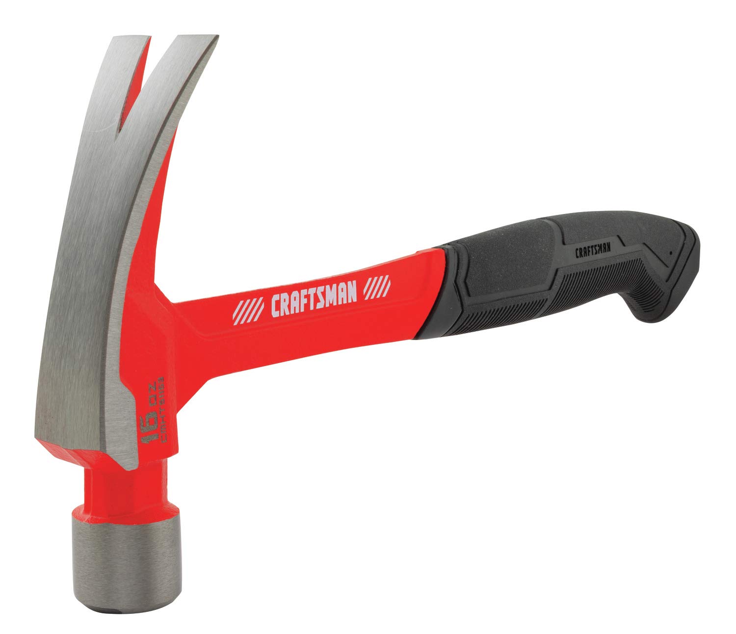 CRAFTSMAN Hammer, Rip Claw, Smooth Face, Steel Head 16-Oz (CMHT51163)