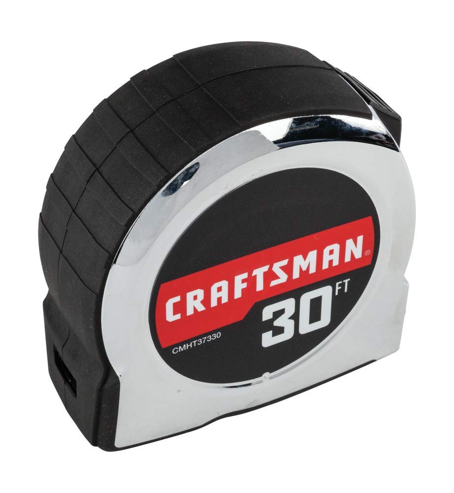 494-craftsman-tape-measure-chrome-classic-30-foot-cmht37330s-30-foot-4.jpg Craftsman Tape Measure, Chrome Classic, 30-Foot (CMHT37330S), 30-foot