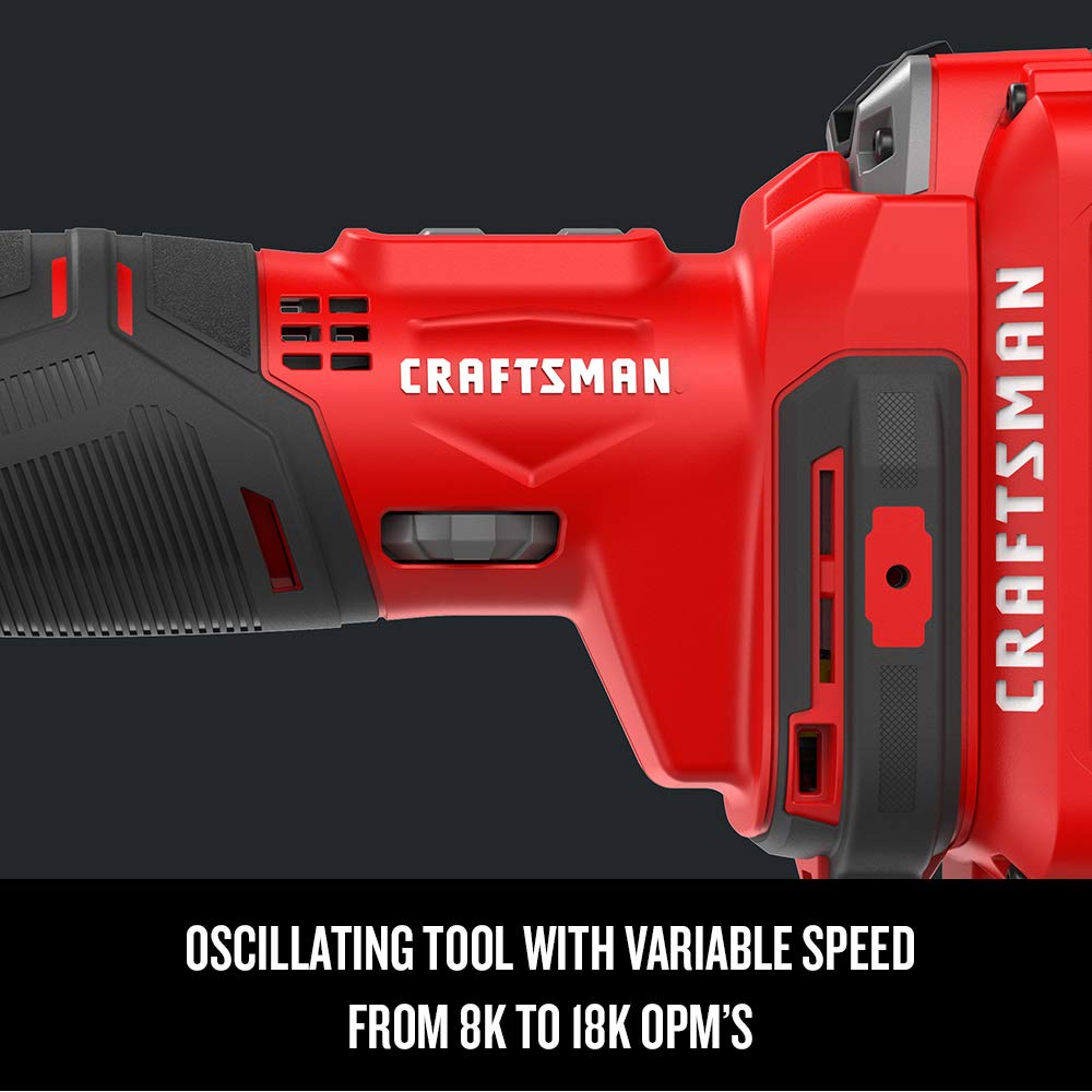 54-craftsman-v20-oscillating-tool-cordless-tool-only-cmce500b-4.jpg CRAFTSMAN V20* Oscillating Tool Cordless, Tool Only (CMCE500B)