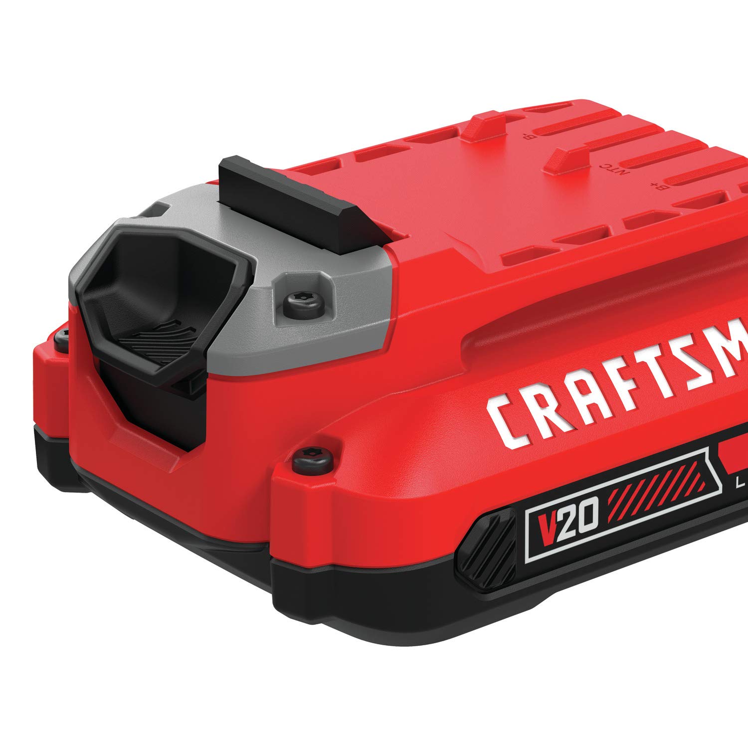 57-craftsman-v20-2ah-lithium-ion-power-tool-battery-2-pack-and-charger-starter-kit-cmcb202-2ck-6.jpg CRAFTSMAN V20 2Ah Lithium Ion Power Tool Battery 2-Pack and Charger Starter Kit (CMCB202-2CK)