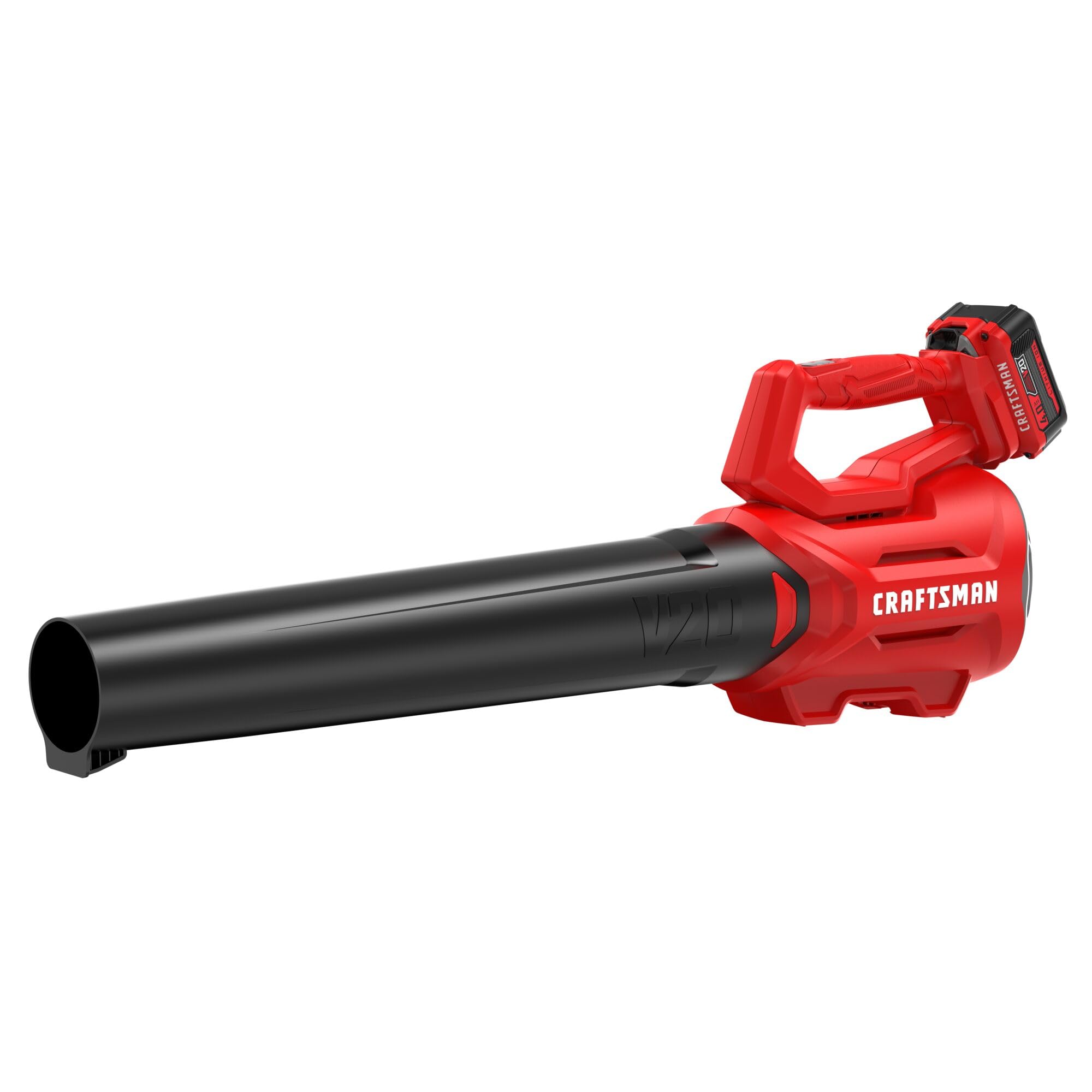 CRAFTSMAN V20 Cordless Axial Leaf Blower Kit with 4.0 Ah Battery and Charger (CMCBL700M1)