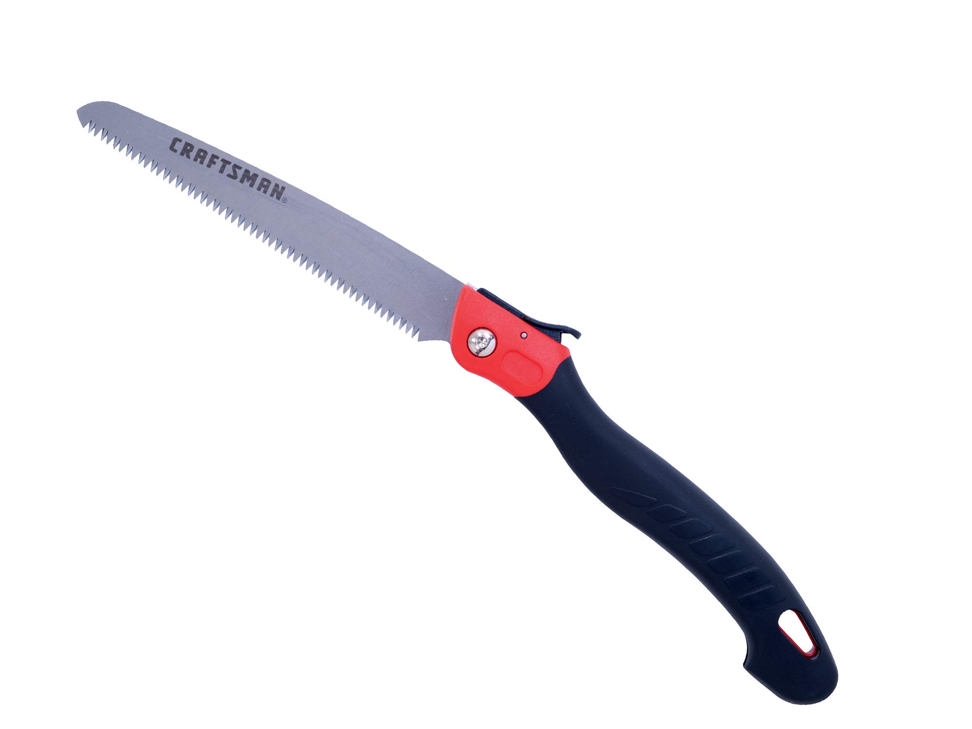 CRAFTSMAN Folding Hand Saw, 8 in. Blade, Compact Design, for Camping, Pruning, Cutting Wood, Branches or Brush