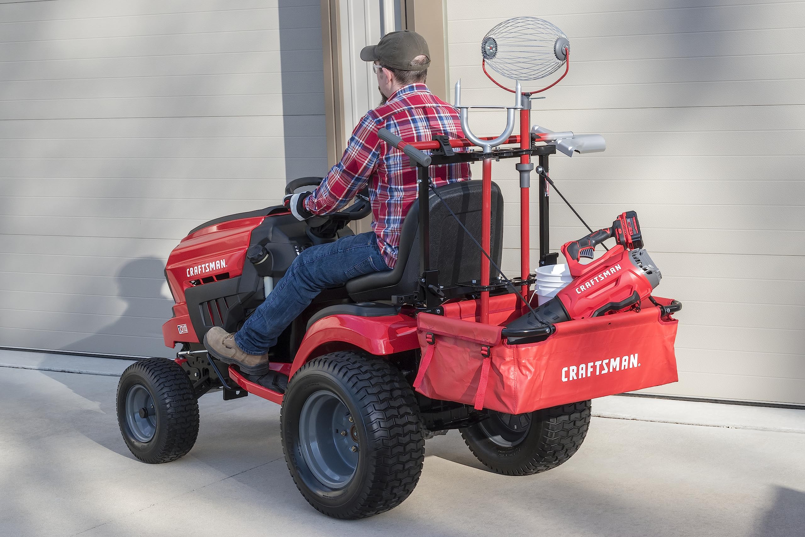 Craftsman CMXGZBF450568 Rider Tool Rack, Red