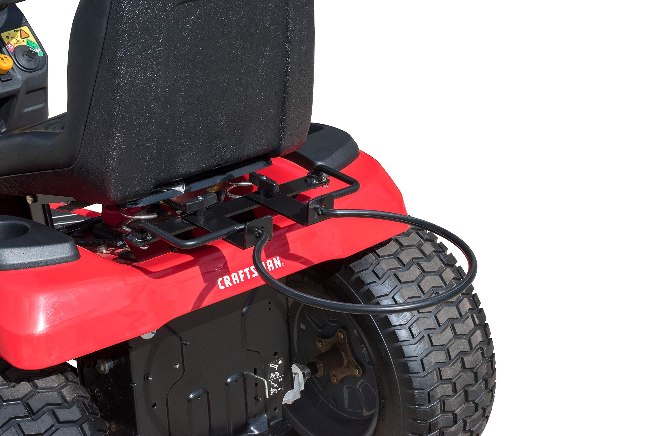 Craftsman CMXGZBF450565 40lb Material Capacity Steel Bucket Bracket for Lawn Tractors