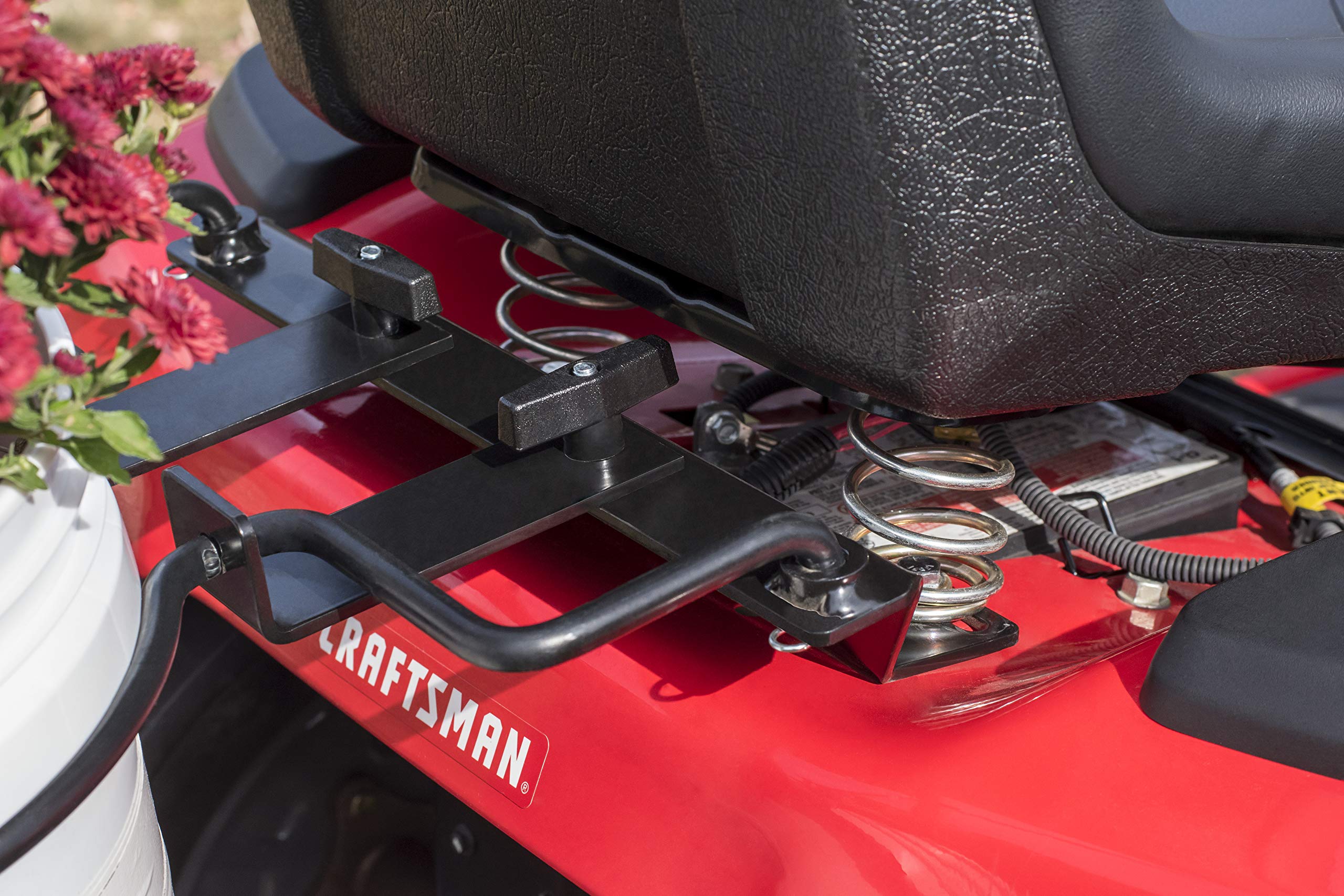 Craftsman CMXGZBF450565 40lb Material Capacity Steel Bucket Bracket for Lawn Tractors