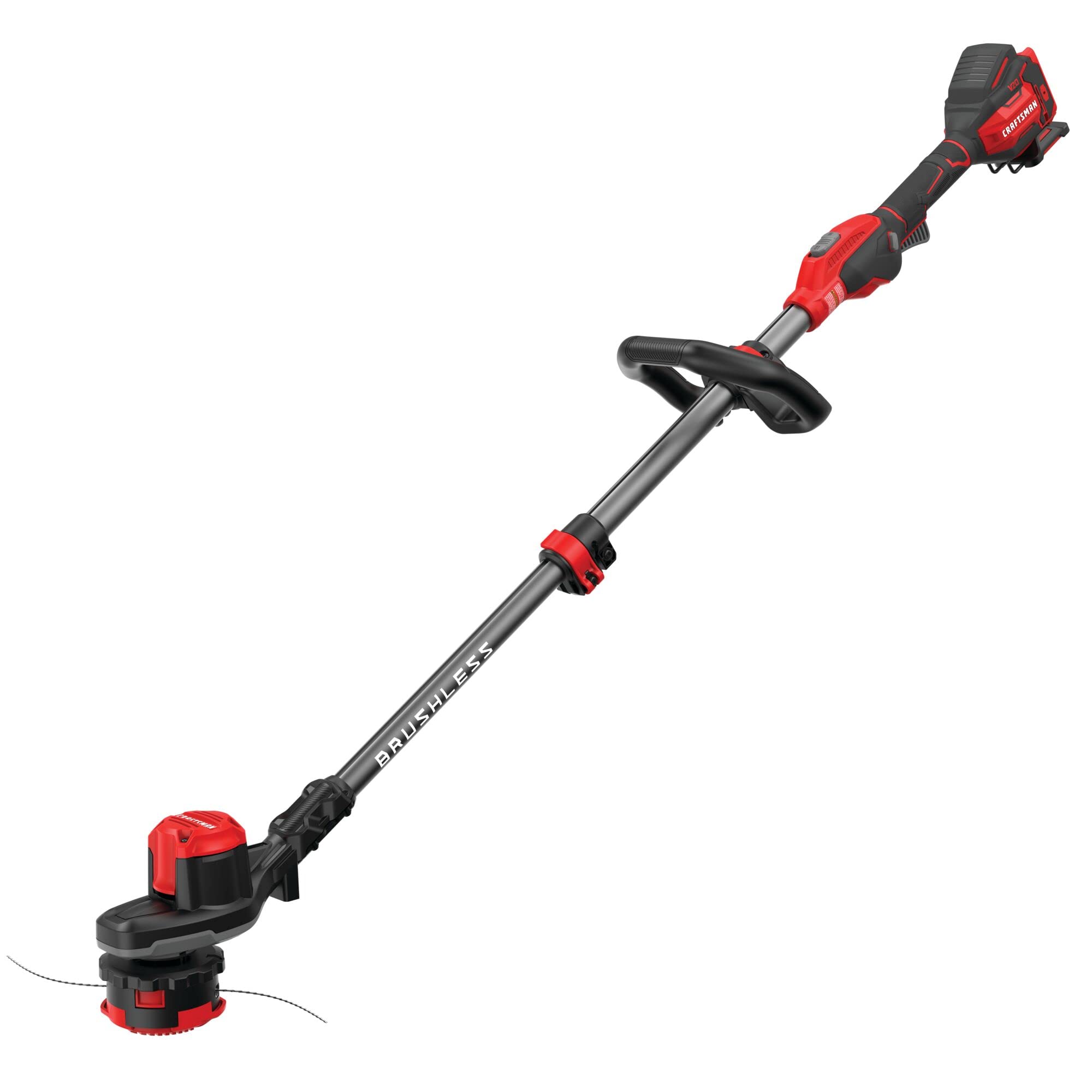 CRAFTSMAN V20 WEEDWACKER Cordless String Trimmer with QUICKWIND, 13 inch, Bare Tool Only (CMCST920B)