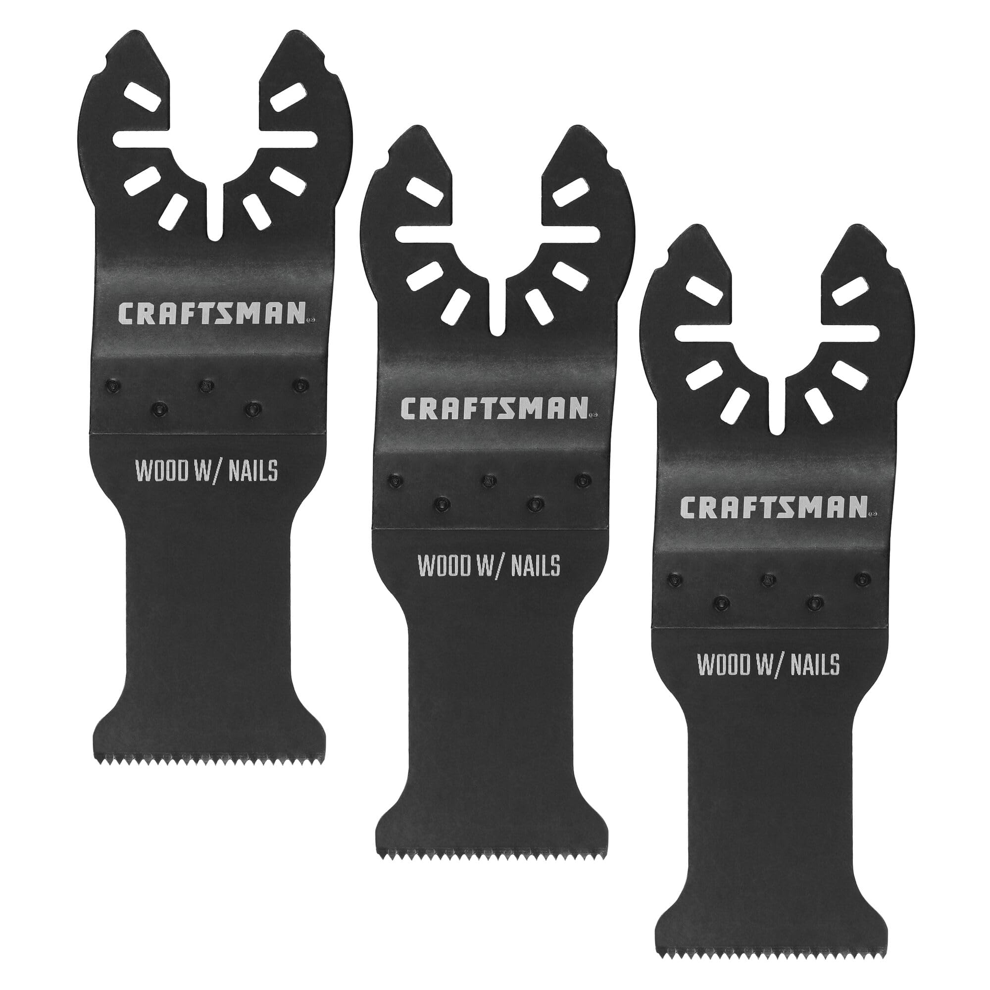 CRAFTSMAN Bi-Metal Oscillating Tool Blade for Wood and Metal, 1 1/4 Inch, 3 Pack (CMAO103-3)