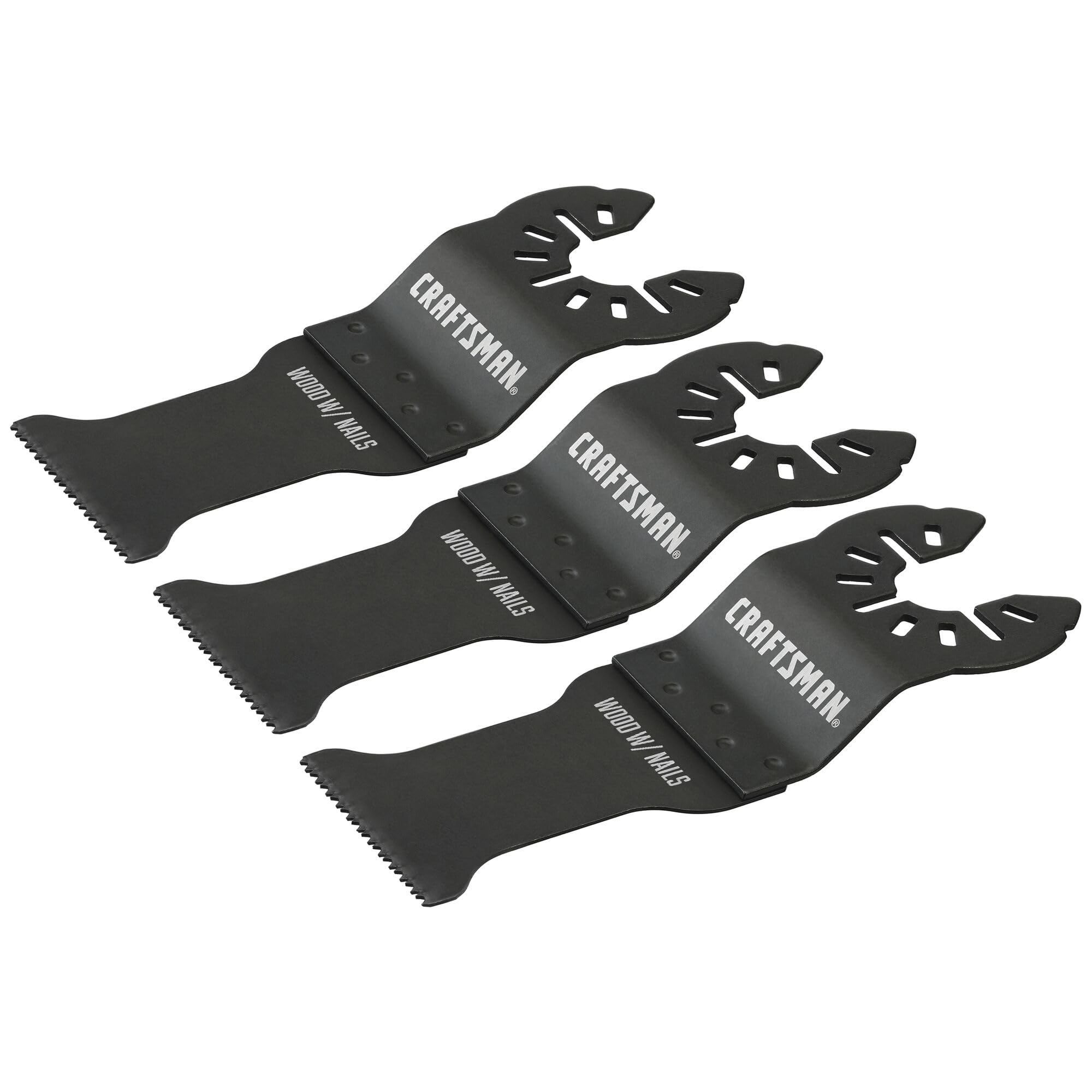 CRAFTSMAN Bi-Metal Oscillating Tool Blade for Wood and Metal, 1 1/4 Inch, 3 Pack (CMAO103-3)