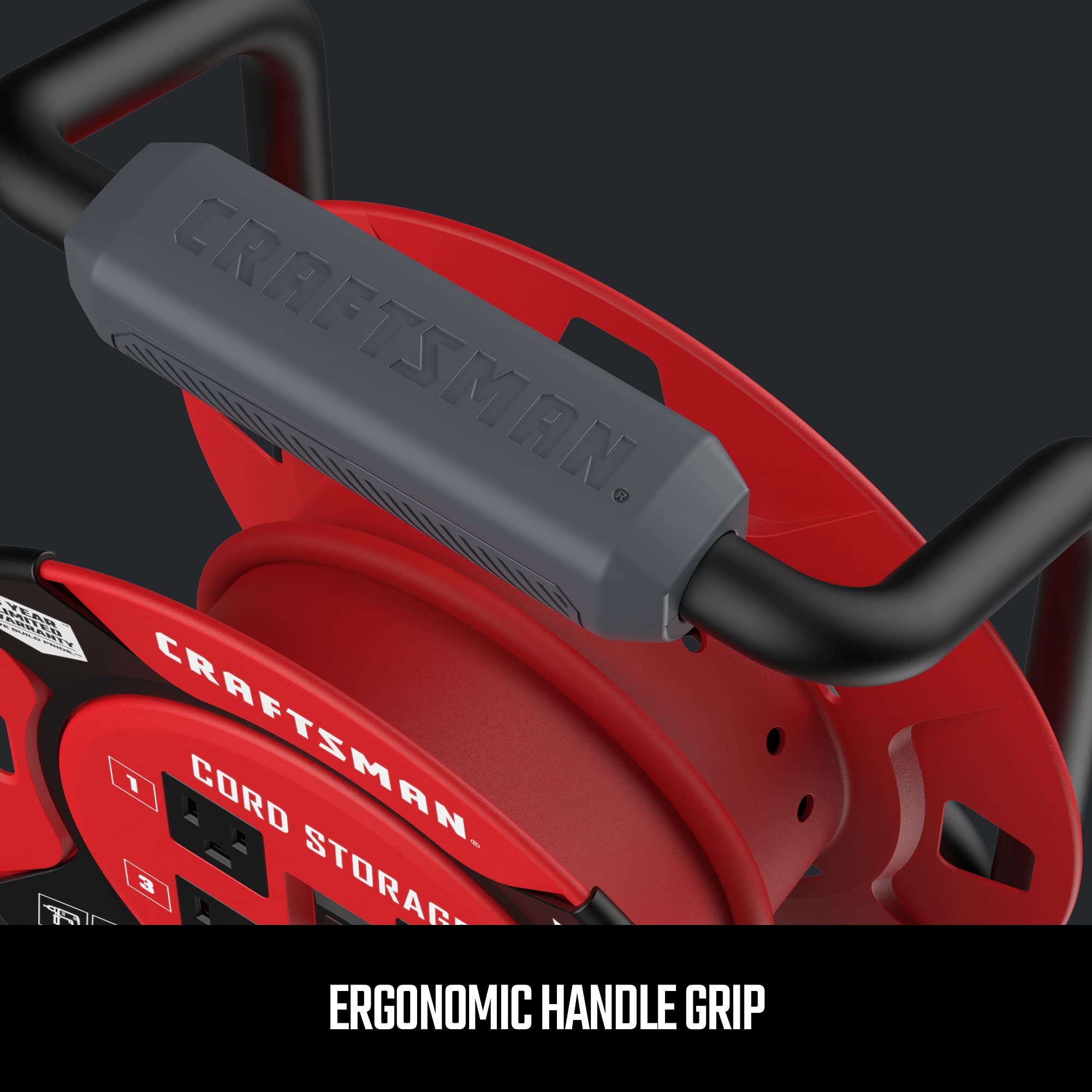 781-craftsman-retractable-extension-cord-reel-1-ft.-with-4-outlets-cable-management-heavy-duty-14awg-sjtw-cable-5.jpg CRAFTSMAN Retractable Extension Cord Reel 1 Ft. with 4 Outlets, Cable Management & Heavy Duty 14AWG SJTW Cable