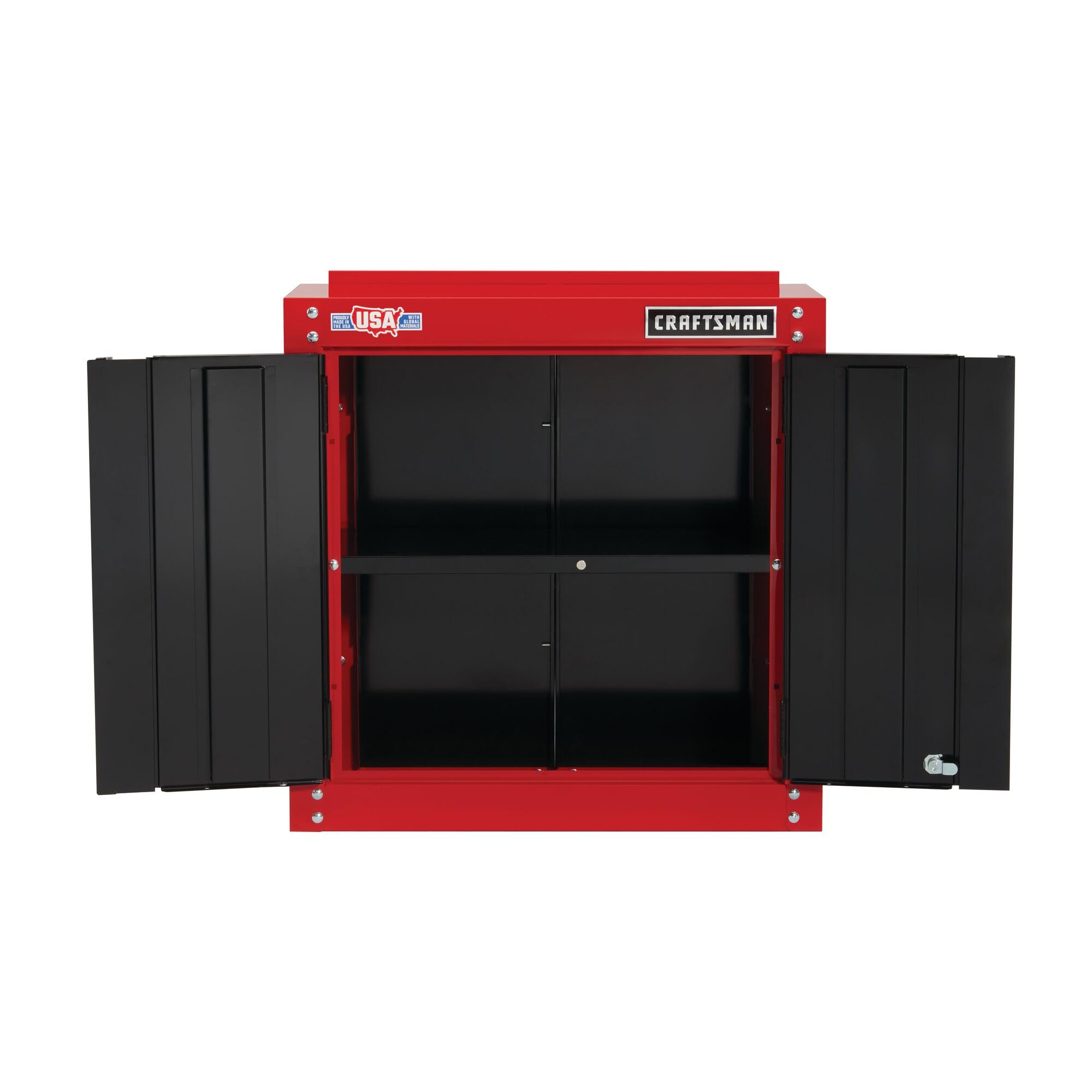 798-craftsman-garage-storage-28-inch-wide-wall-cabinet-cmst22800rb-9.jpg CRAFTSMAN Garage Storage, 28-Inch Wide Wall Cabinet (CMST22800RB)