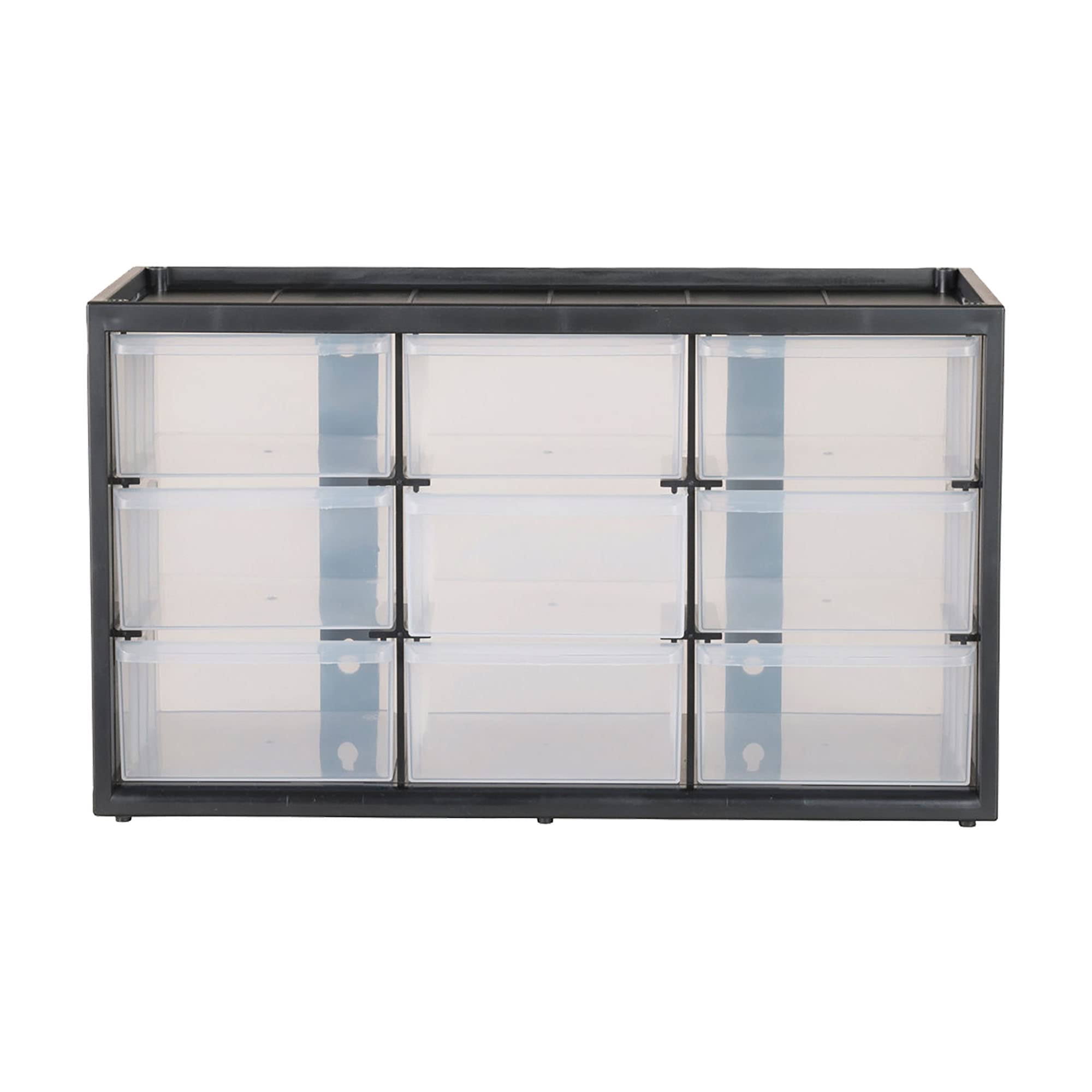 CRAFTSMAN Plastic Storage Organizer Bin System, 9 Compartment, Modular, Home Office (‎CMST40709)