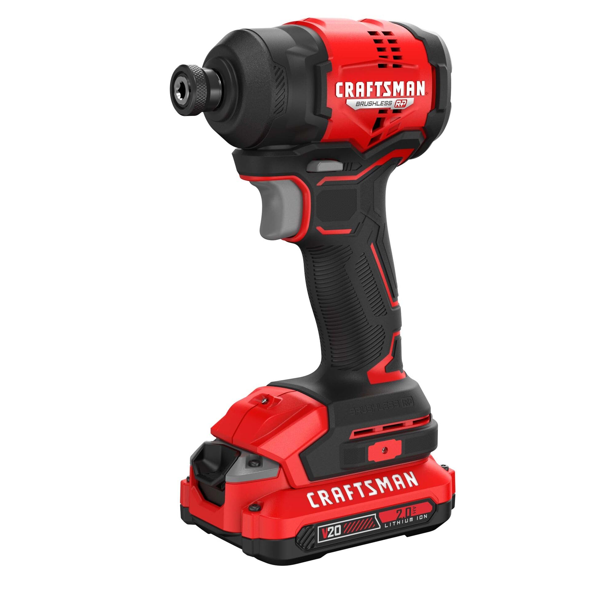 CRAFTSMAN V20 BRUSHLESS RP Compact Impact Driver Kit (CMCF811D1)