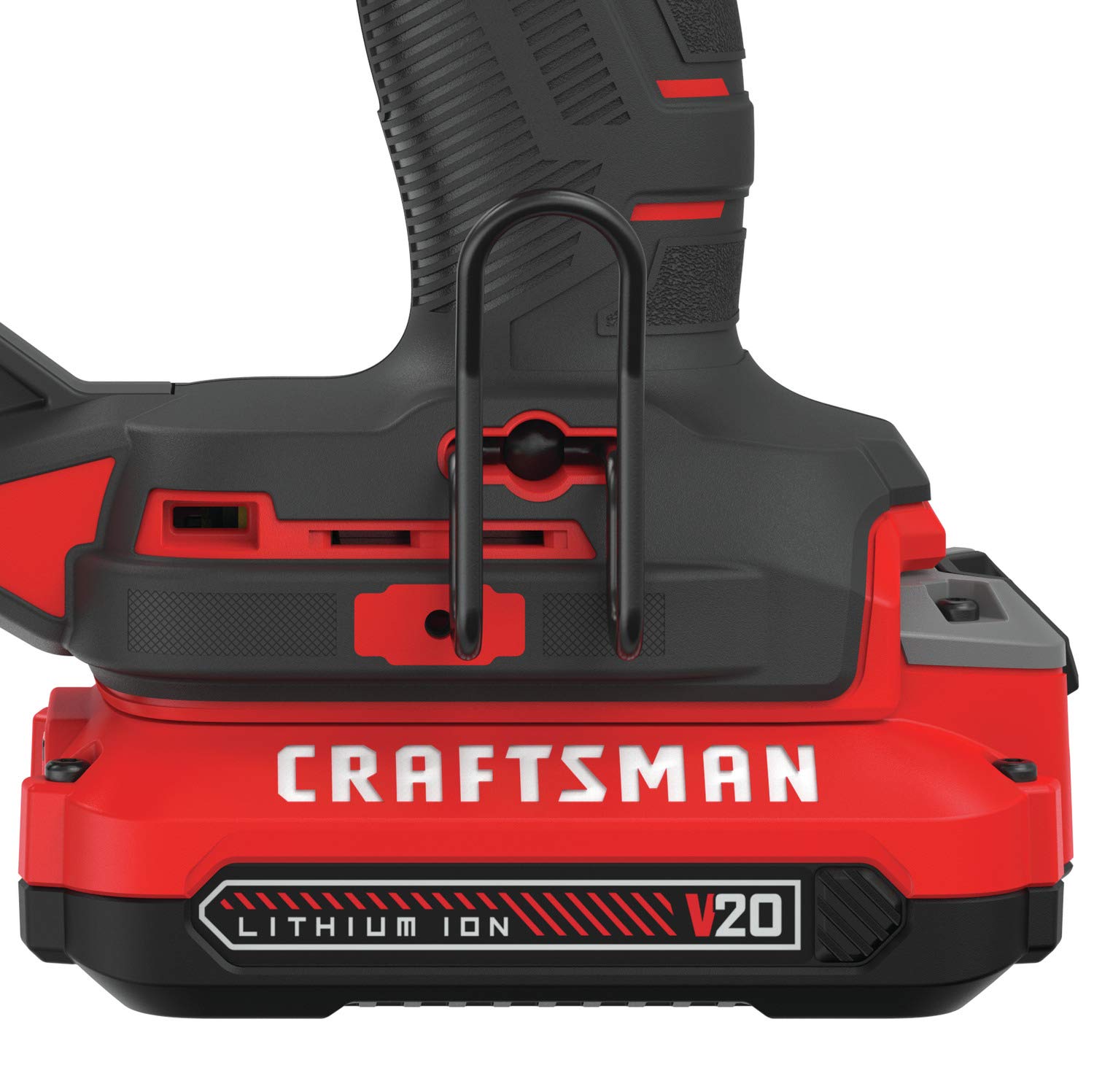 96-craftsman-v20-cordless-brad-nailer-18-gauge-nail-gun-with-battery-and-charger-cmcn618c1-19.jpg CRAFTSMAN V20 Cordless Brad Nailer, 18 Gauge Nail Gun, with Battery and Charger (CMCN618C1)